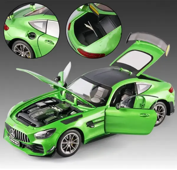 1:18 Mercedes-Benz AMG GTR Diecast Model Car - Image 4