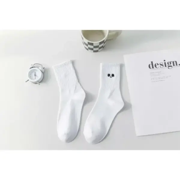 5 Pairs Cartoon Women's Mid Tube Socks - Image 5