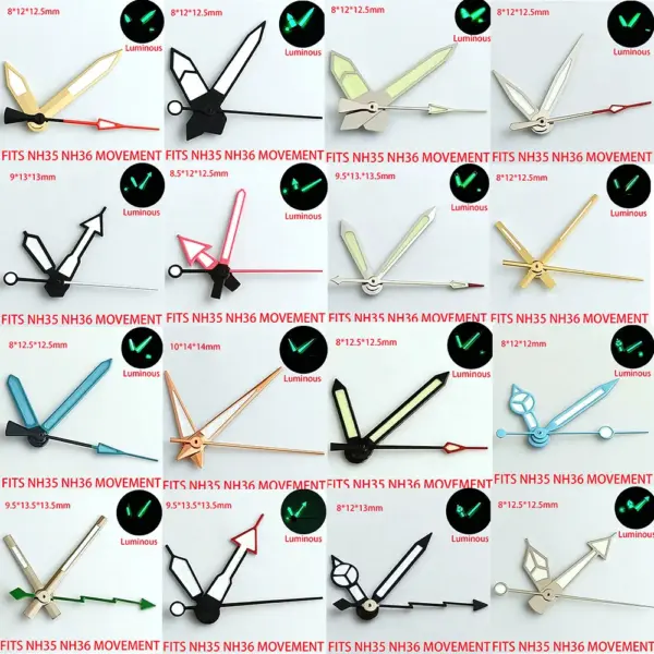 NH35 NH36 Luminous Watch Hands Set - Image 2
