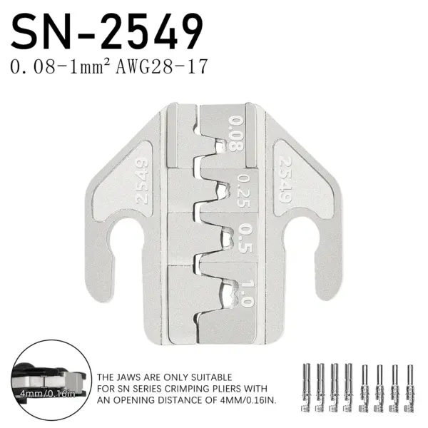 Mini Crimping Tool with 4mm Jaws - Image 14