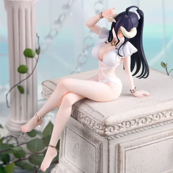 Albedo Swimsuit Anime Figure 16cm Collectible - Image 3