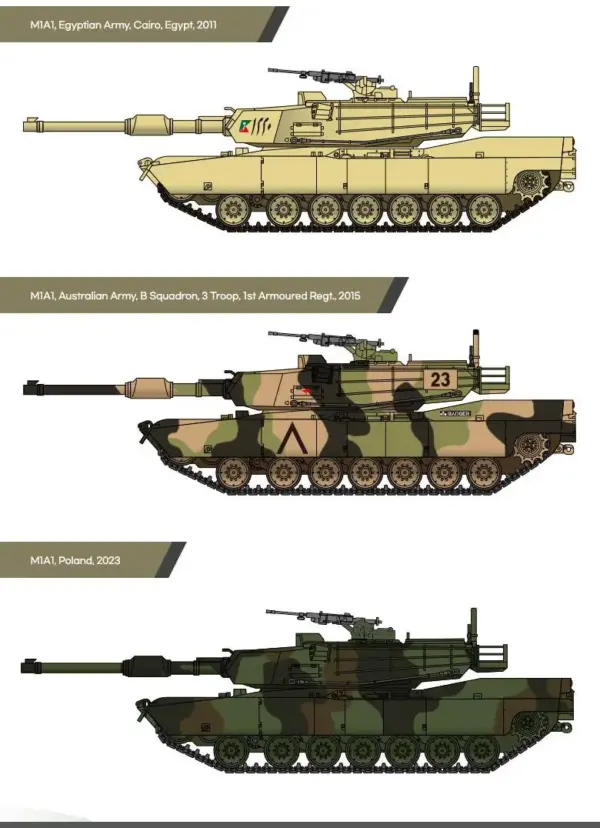 1/72 Scale M1A1 Abrams USMC Tank Model - Image 4