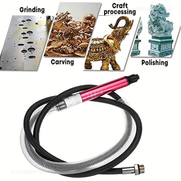 High-Speed Air Micro Die Grinder Tool Set - Image 4