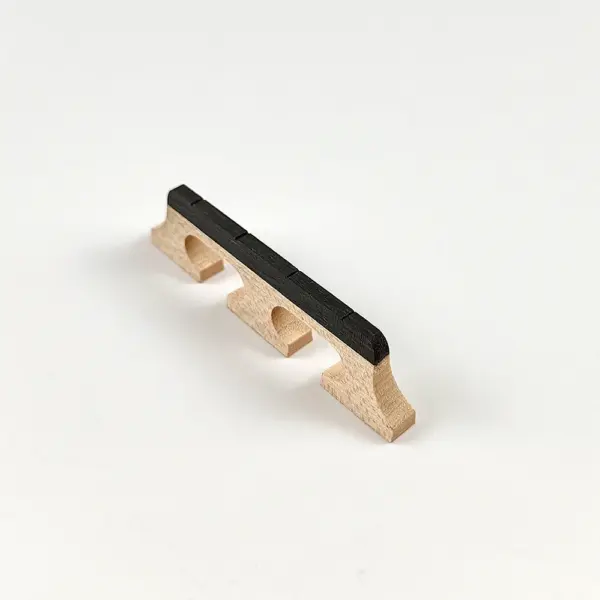 Maple Ebony Banjo Bridge for Standard Size - Image 2