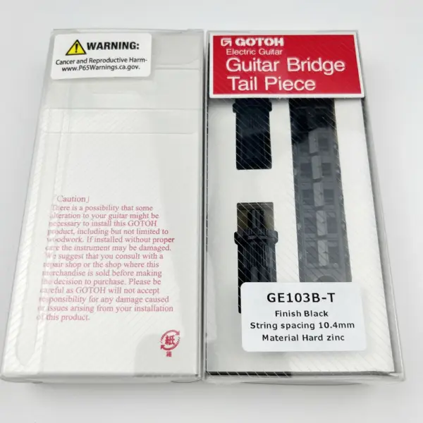 GOTOH GE103B-T Tune-O-Matic Electric Guitar Bridge - Image 2