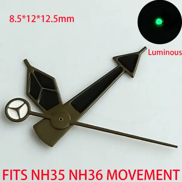 NH35 NH36 Watch Hands Green Luminous Set - Image 21