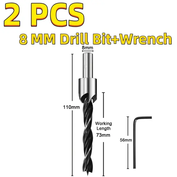 HSS Countersink Drill Bit Set 4-10mm - Image 12