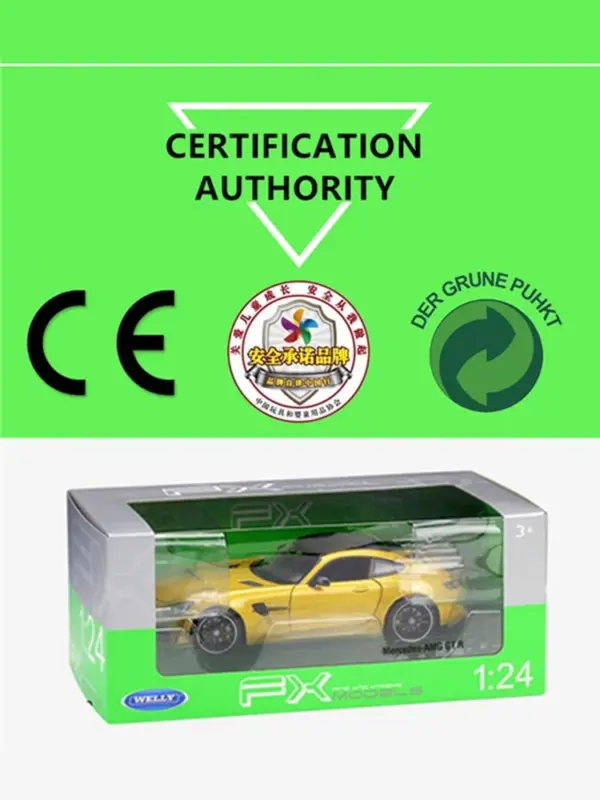 Porsche Macan Turbo 1:24 Diecast Model Car - Image 6