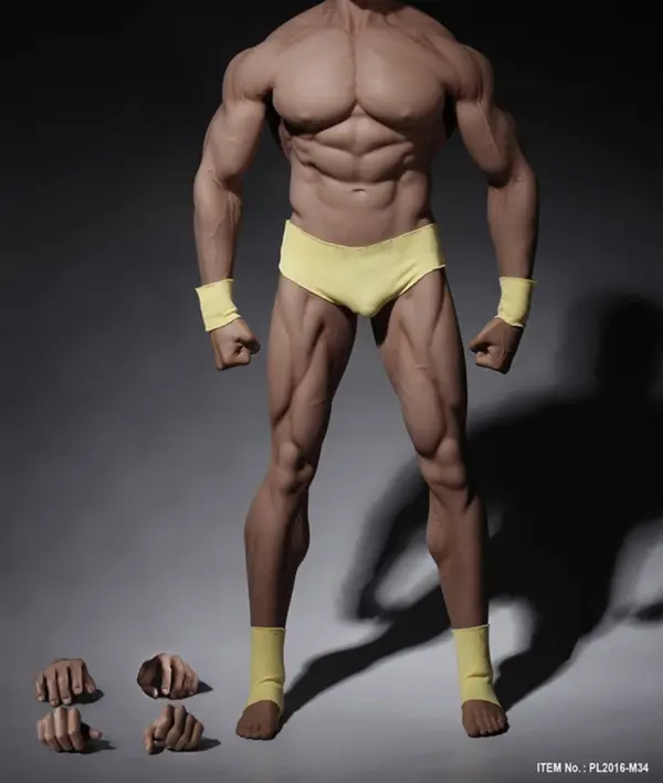 TBLeague 1/6 Scale Male Muscular Figure Body - Image 7