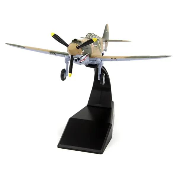 Diecast AMER P-40C Fighter Model 1/72 Scale - Image 5