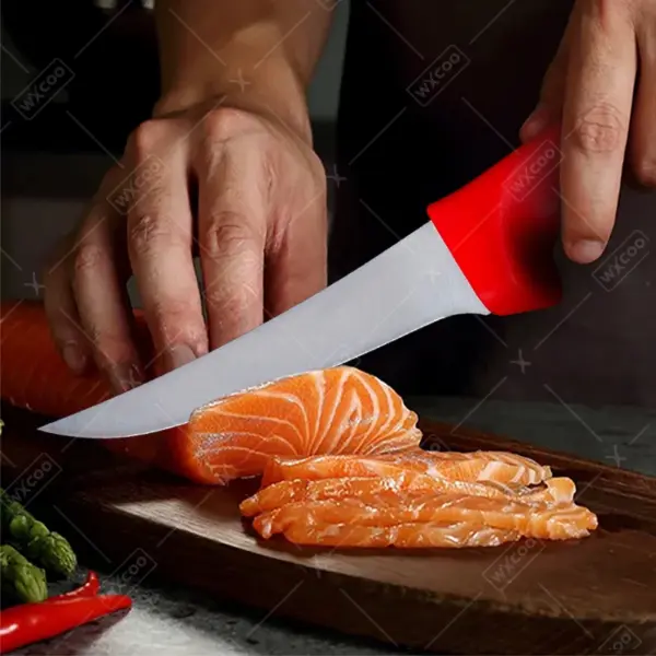 Japanese Style Stainless Steel Filleting Knife - Image 4