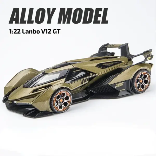 1:22 Lamborghini Vision Gran Turismo Diecast Model - Image 9