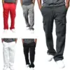 Men's Casual Fleece Sports Pants for Running