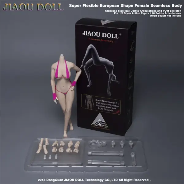 1/6 Scale Flexible Female Body - Large Bust - Image 6