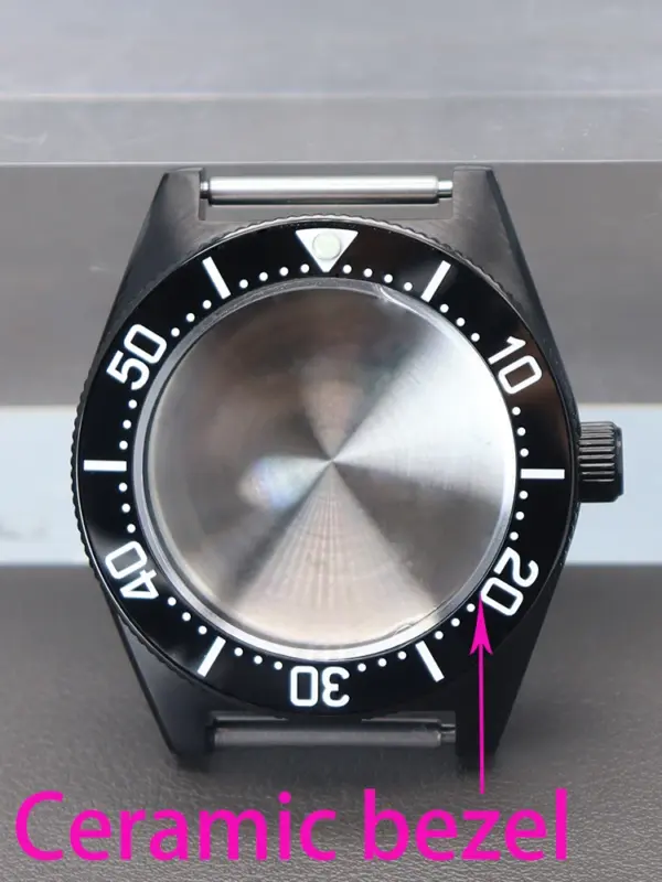 Modified Seiko Watch Case Black Tiger Whale 40mm - Image 14