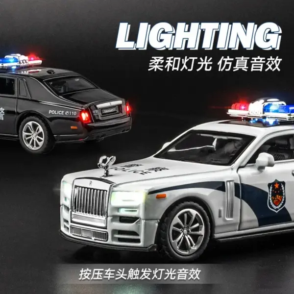 1:36 Rolls Royce Phantom Diecast Model Car - Image 4