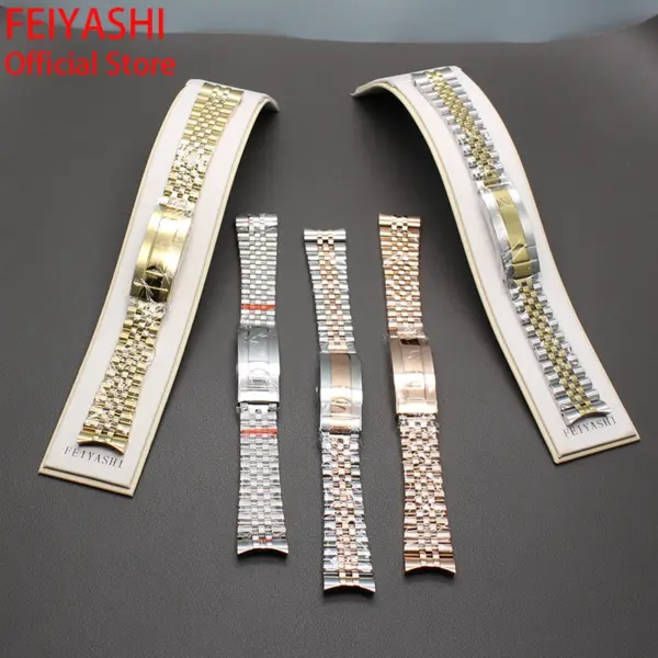 20mm Stainless Steel Men's Watch Strap - Image 2