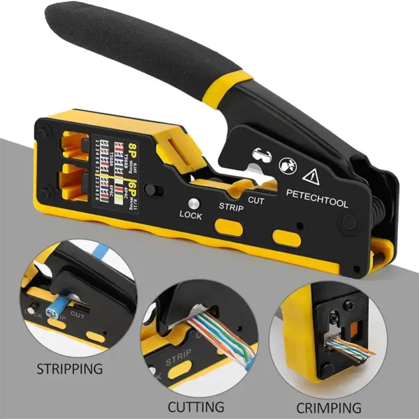 Ethernet Crimping Tool Kit for Cat5 Cat6 - Image 2