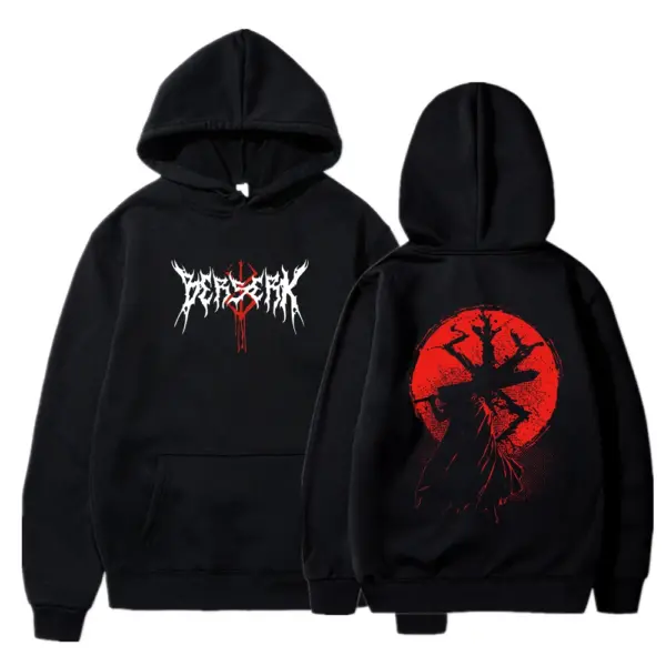 Anime Berserk Casual Hoodie for Men - Image 4