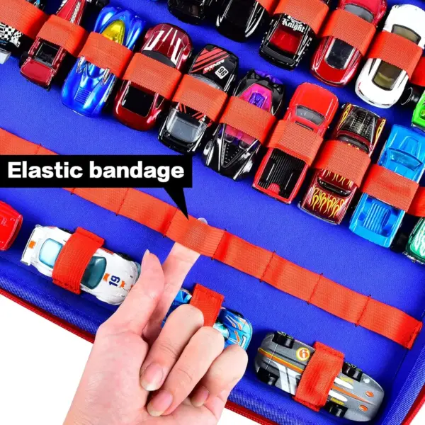 Toy Storage Organizer for 88 Hot Wheels Cars - Image 3
