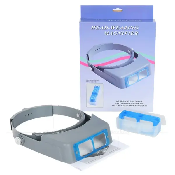 Headband Magnifier with 4 Interchangeable Lenses - Image 7