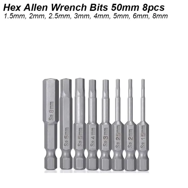 Hex Allen Wrench Bit Set 10-19 Pcs Magnetic - Image 9