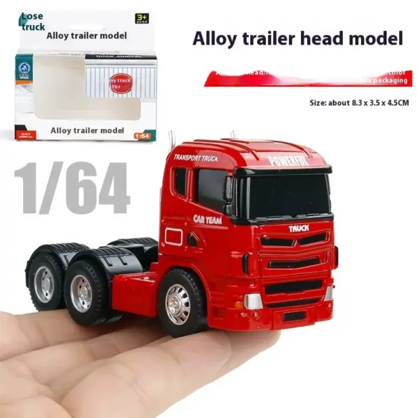 1:64 Diecast Retro Truck Cab Model - Image 10