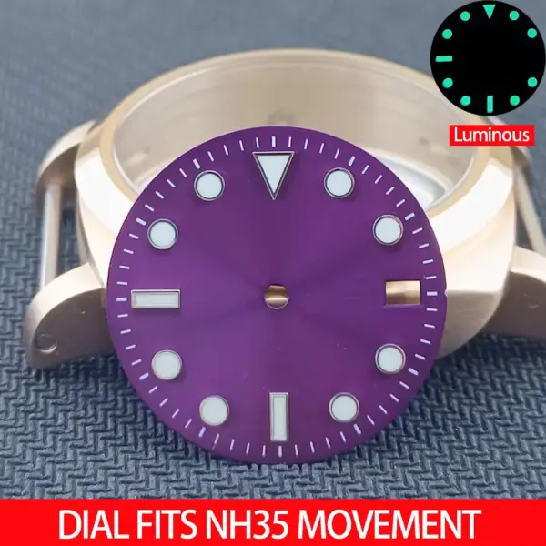 28.5mm Luminous Watch Dial for NH35/NH36 - Image 9