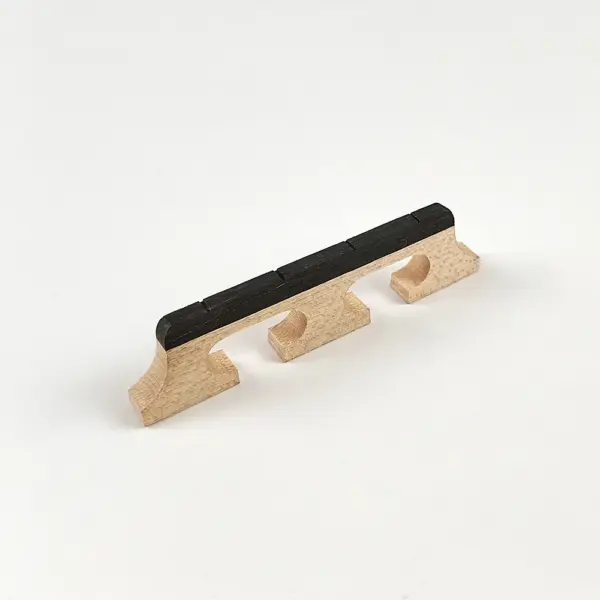 Maple Ebony Banjo Bridge for Standard Size - Image 3