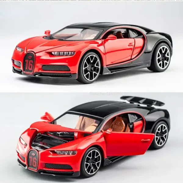 1/32 Bugatti Chiron Diecast Car Model - Image 5