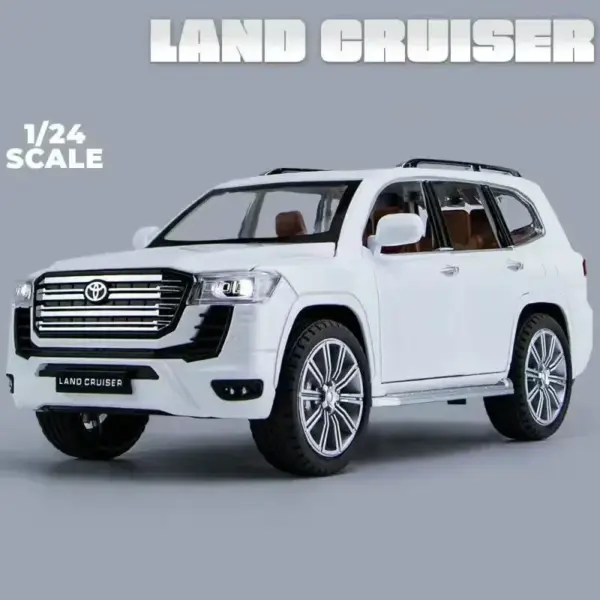 1:24 Toyota Land Cruiser Diecast Model Car - Image 6