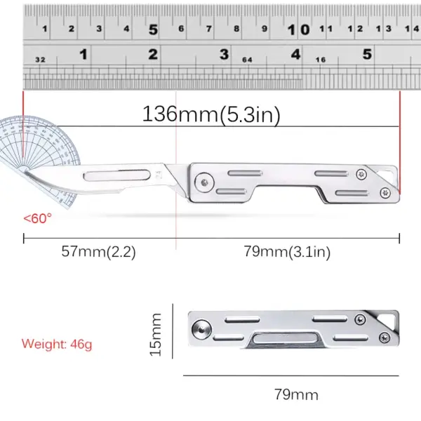 Stainless Steel Folding Mini Knife for Kitchen - Image 6