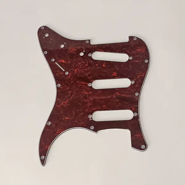 11 Hole Stratocaster Guitar Pickguard 3 Ply - Image 4