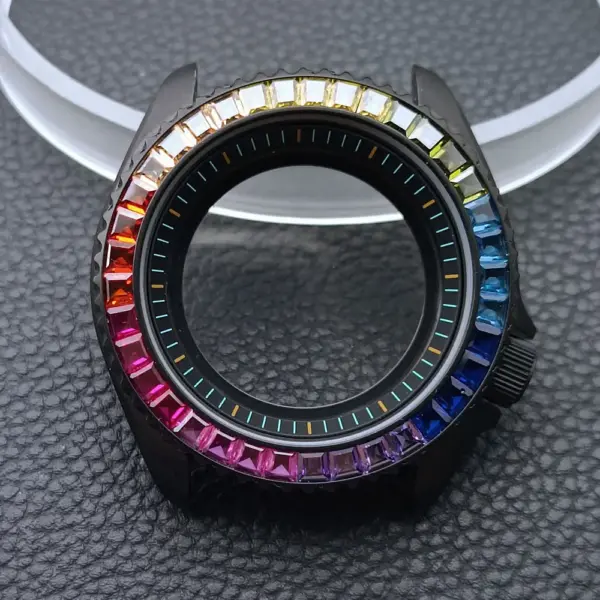 41mm Stainless Steel Watch Case for NH35/NH36 - Image 6