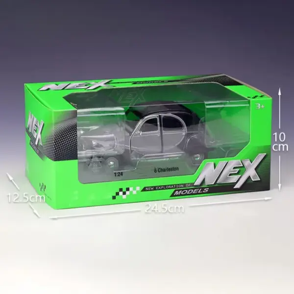 Diecast 1:24 Scale 2CV 6 Charleston Car - Image 5