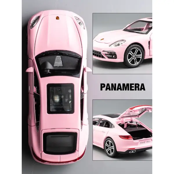 1:32 Diecast Porsche Panamera Metal Car Model - Image 5