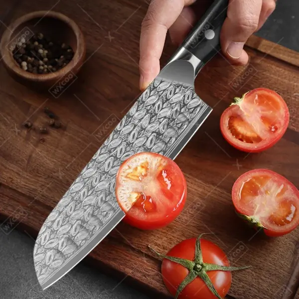 Professional Chef's Damascus Steel Kitchen Knife - Image 5