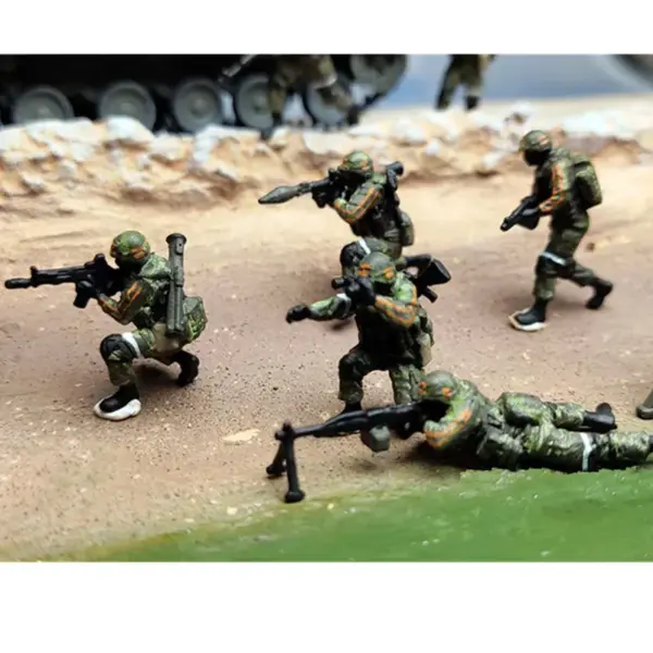1:72 Scale Modern Russian Soldier Figures Set - Image 2