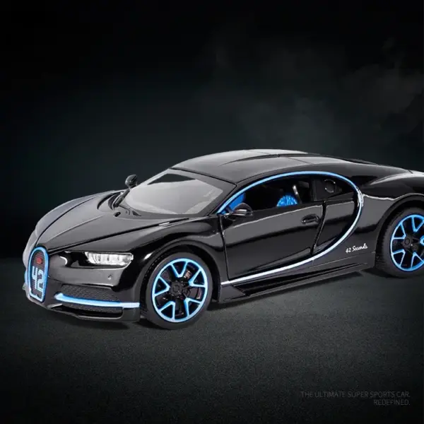 1/32 Bugatti Chiron Diecast Car Model - Image 8