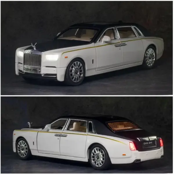 1:24 Diecast Rolls-Royce Phantom Model Car - Image 5