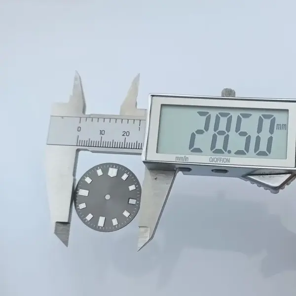 28.5mm Luminous Watch Dial for NH35 Movement - Image 3