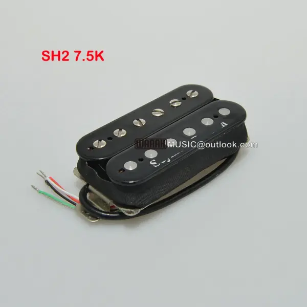 Alnico V Zebra Humbucker Guitar Pickups - Image 7