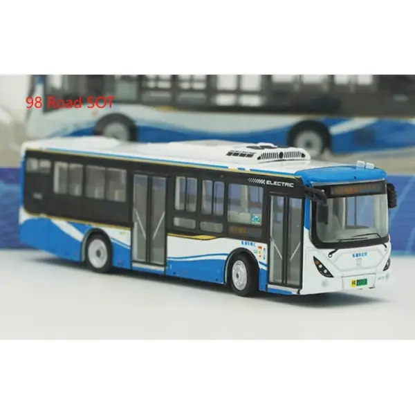 Diecast 1/120 Scale Shanghai Bus Model - Image 8