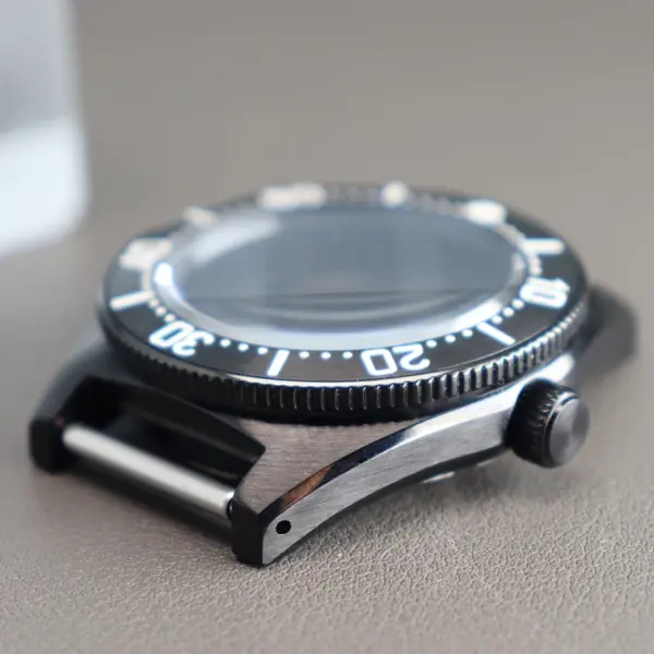 Modified Seiko Watch Case Black Tiger Whale 40mm - Image 4