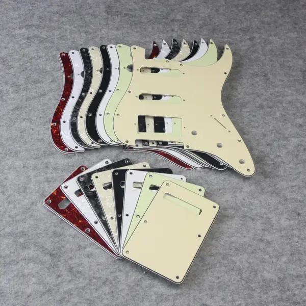 11-Hole SSH ST Electric Guitar Pickguard Set - Image 6