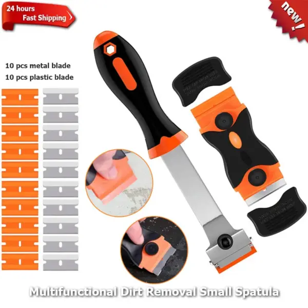 2-in-1 Portable Window Cleaning Scraper Tool