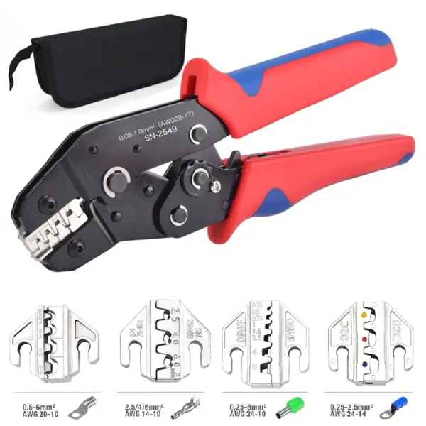 Ratcheting Crimping Tool for JST Dupont Terminals - Image 9