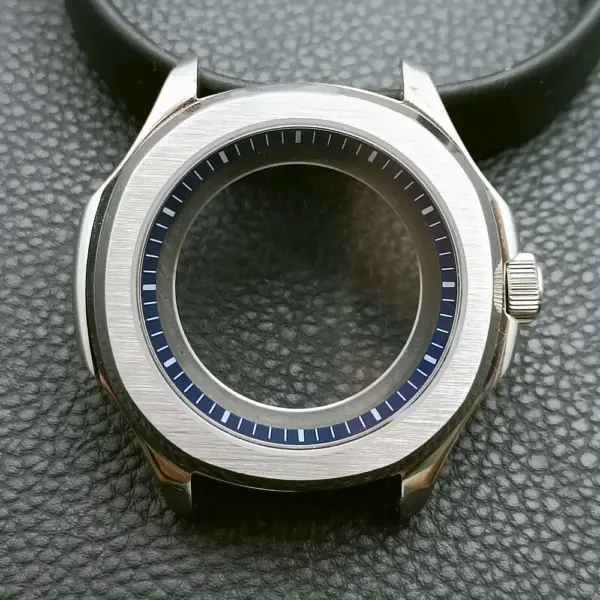 39.5mm Stainless Steel Watch Case with Sapphire Glass - Image 13