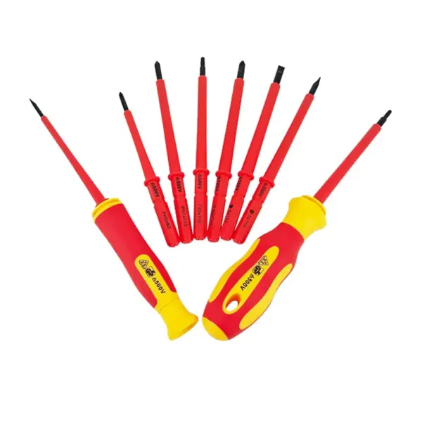 Insulated 10-in-1 Electrician Screwdriver Set - Image 2