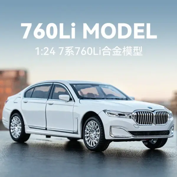 1:24 BMW 760LI Diecast Alloy Model Car